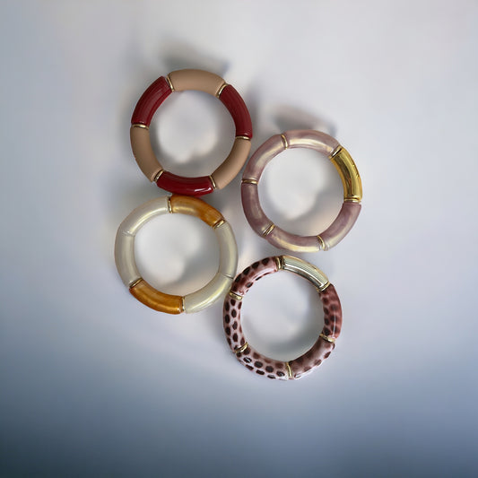 Bracelet Acrylique Girafe