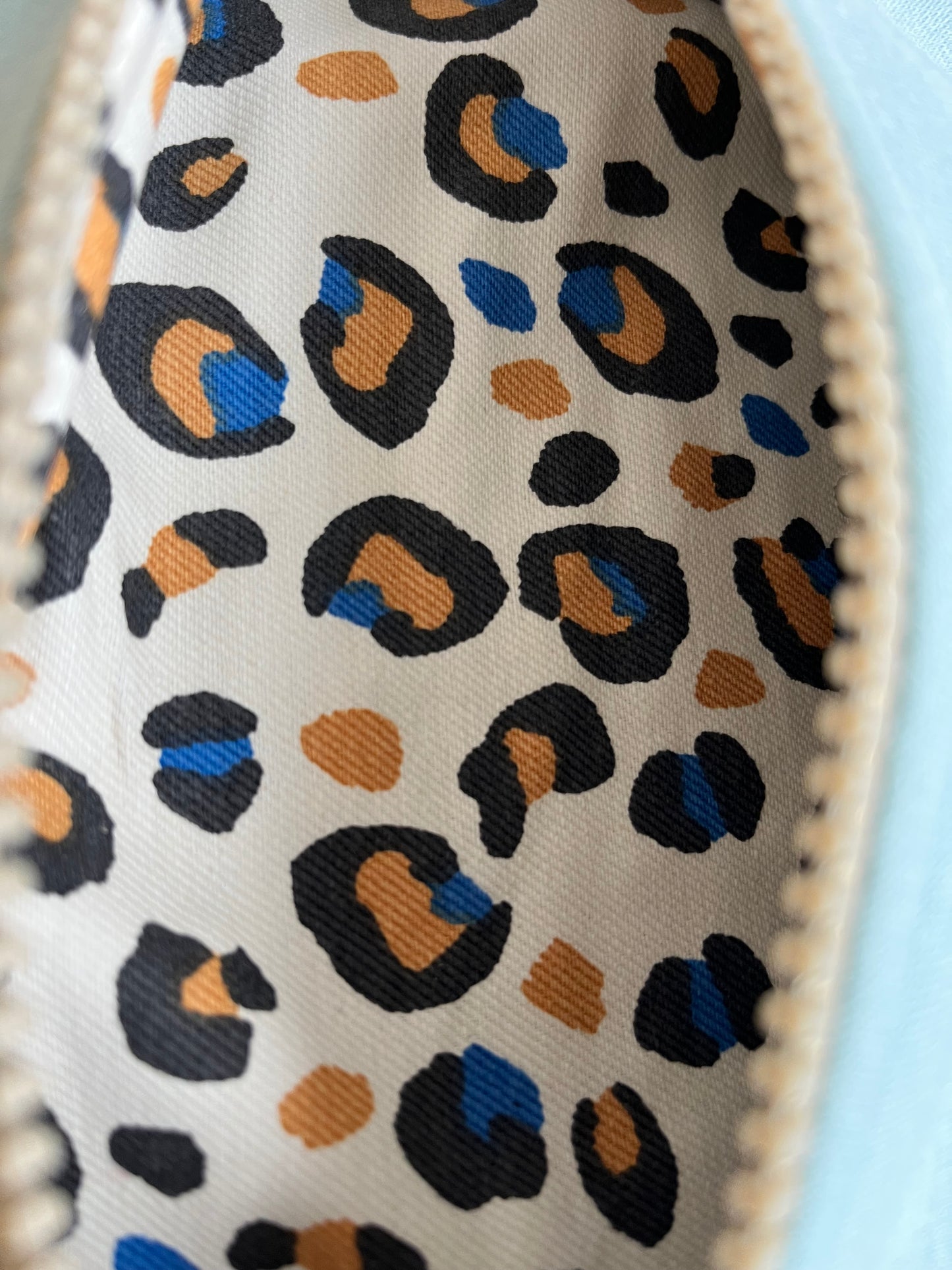 Sac Banane en Jersey Turquoise