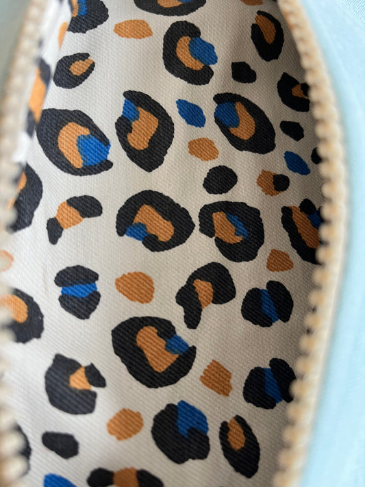 Sac Banane en Jersey Turquoise