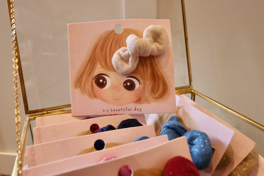 Barrette en gaze de coton