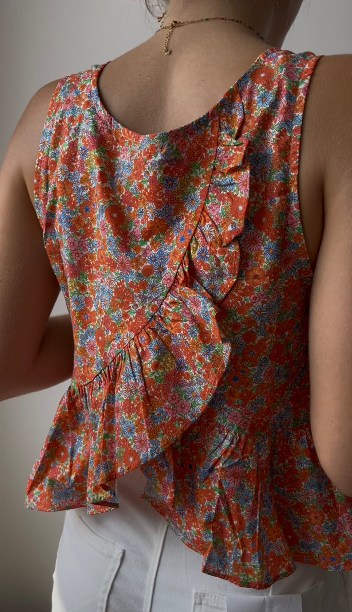 Top Aurore - orange