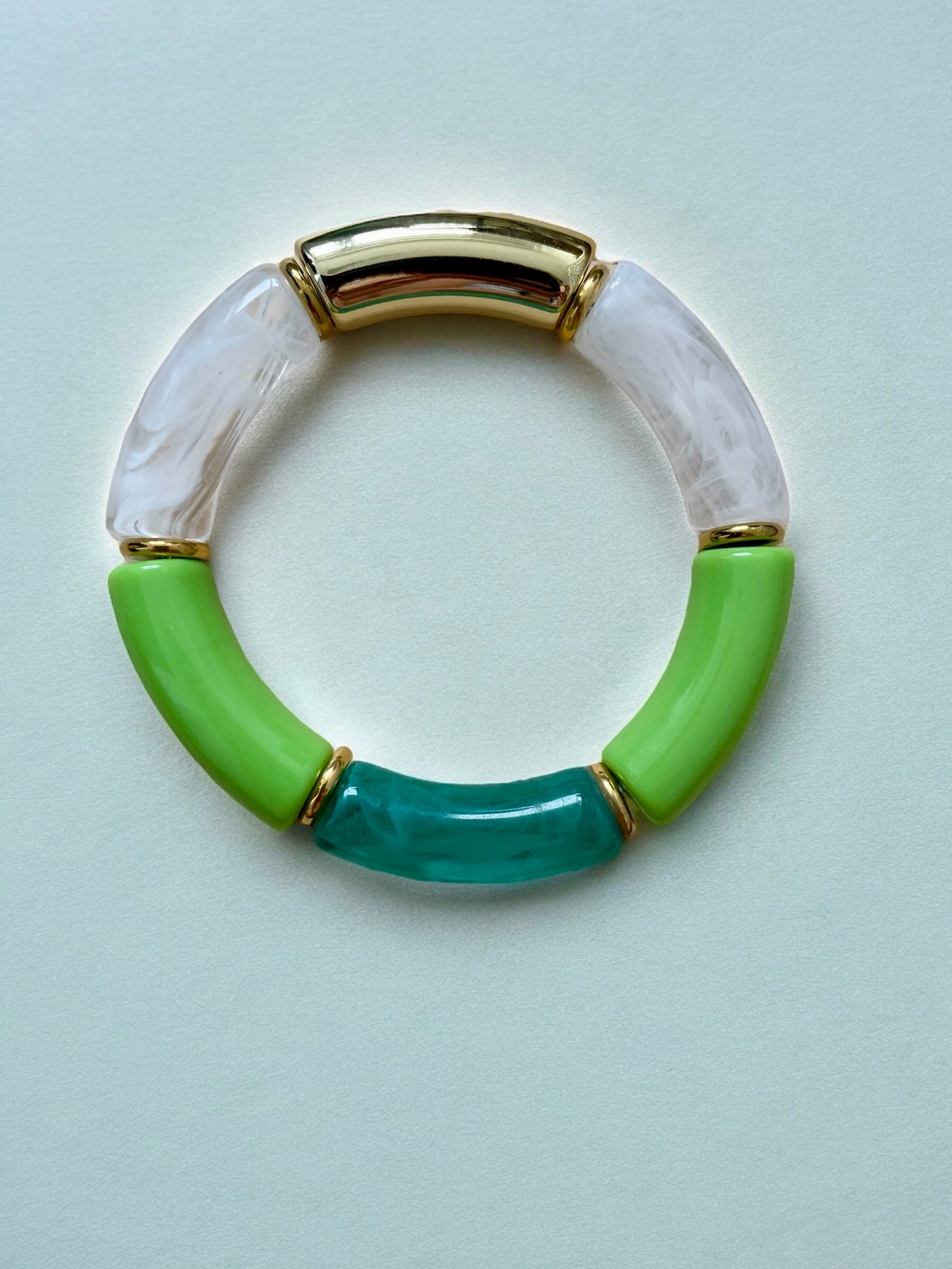 Bracelet Acrylique Green