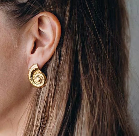 Boucles d’oreilles coquillage