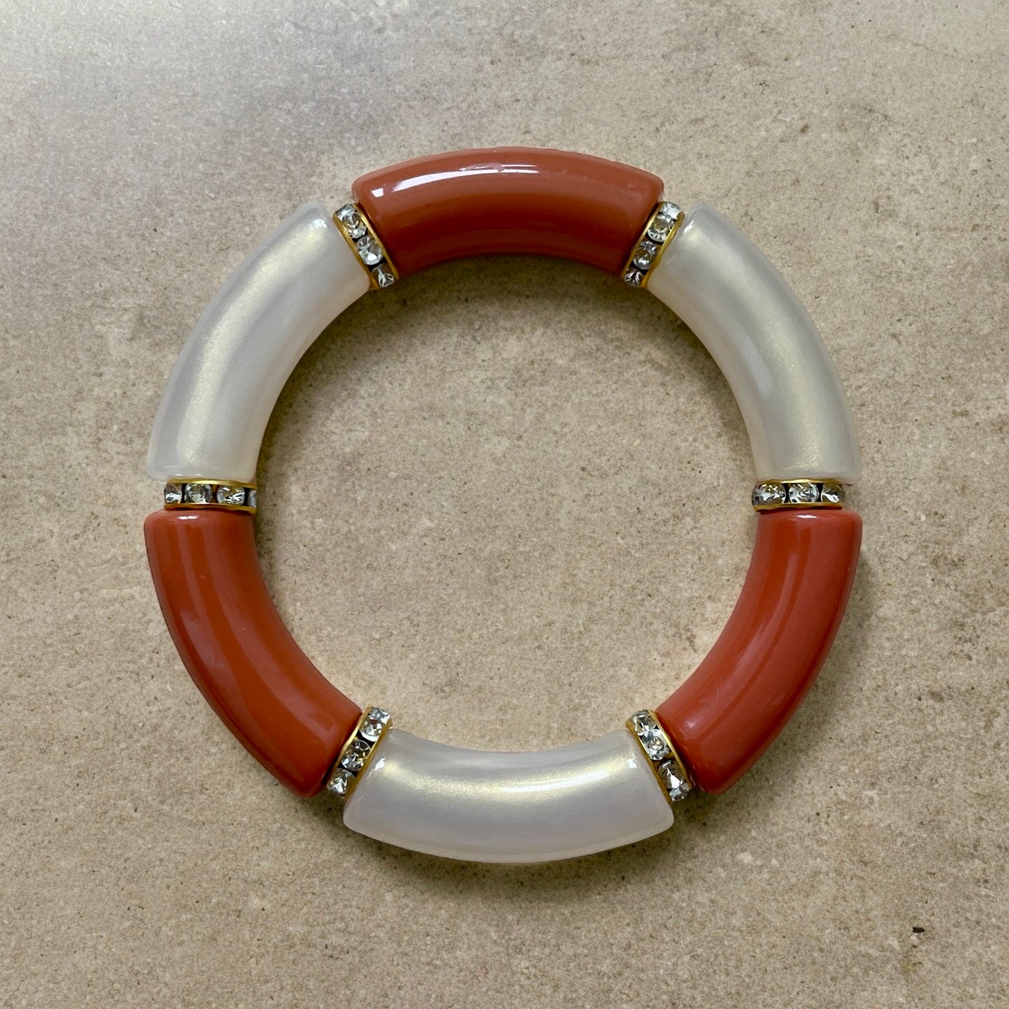 Bracelet Acrylique Nacré