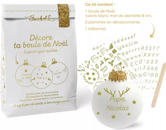 Kit DIY Boule de Noël