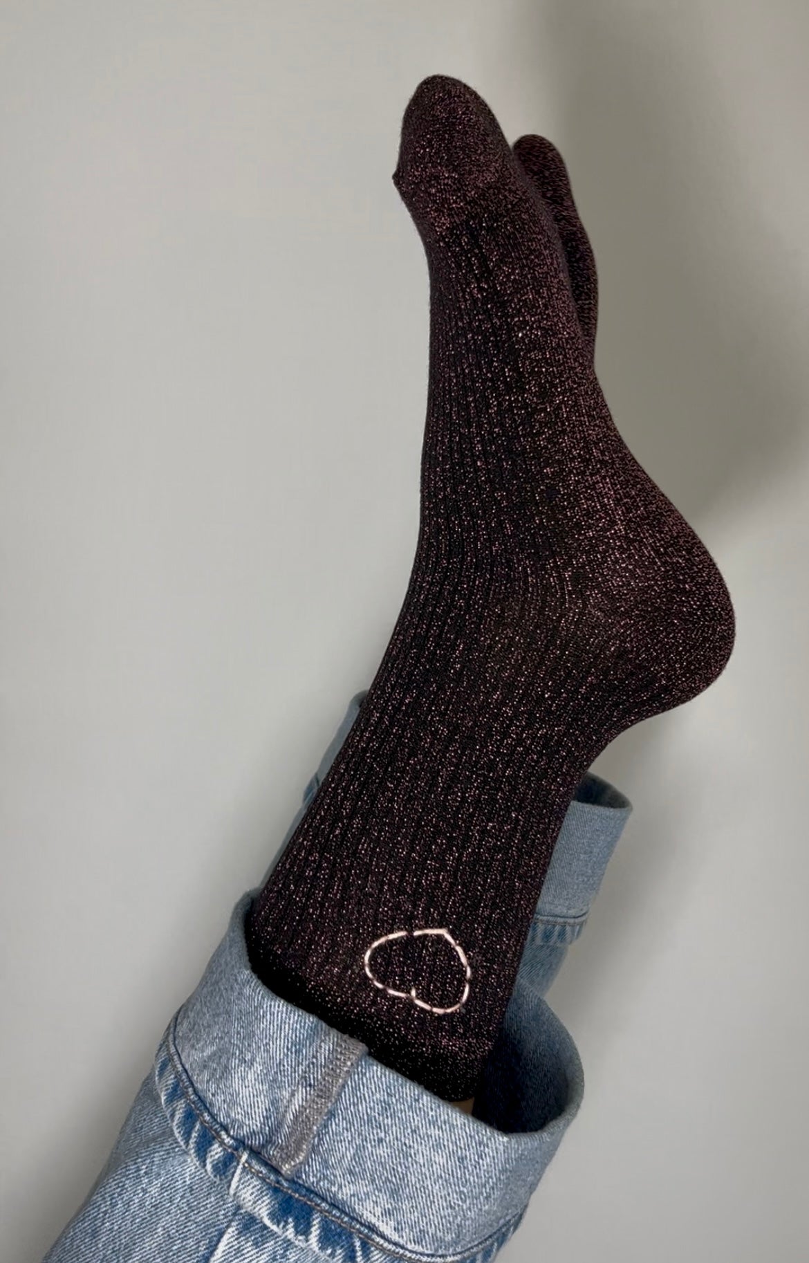 Chaussettes Roses Irisées