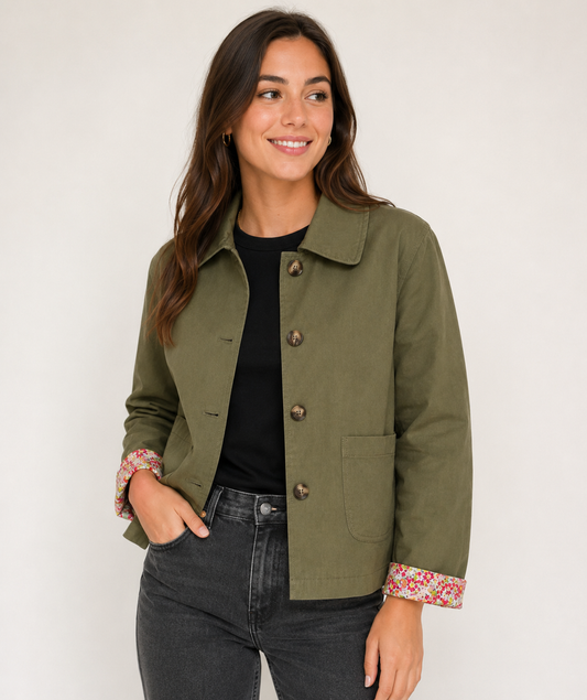 Veste kaki