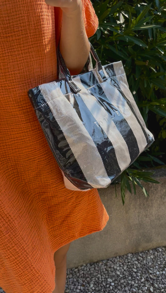 Sac Tote Bag à rayures