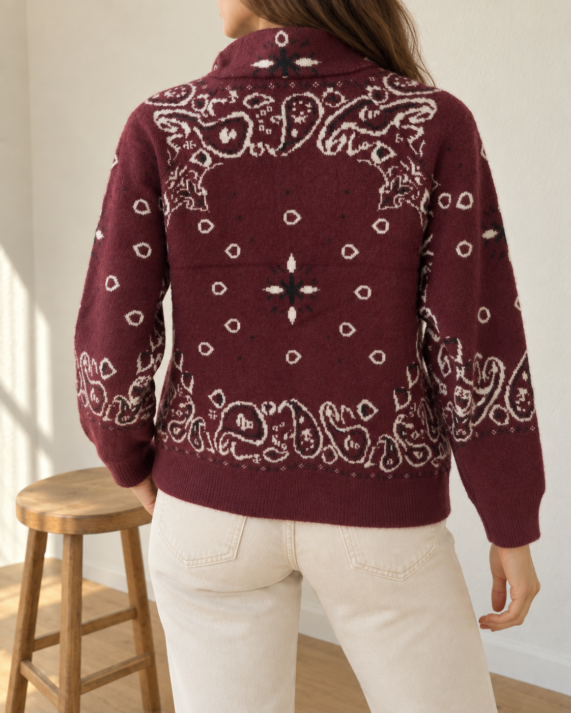 Gilet bandana Bordeaux