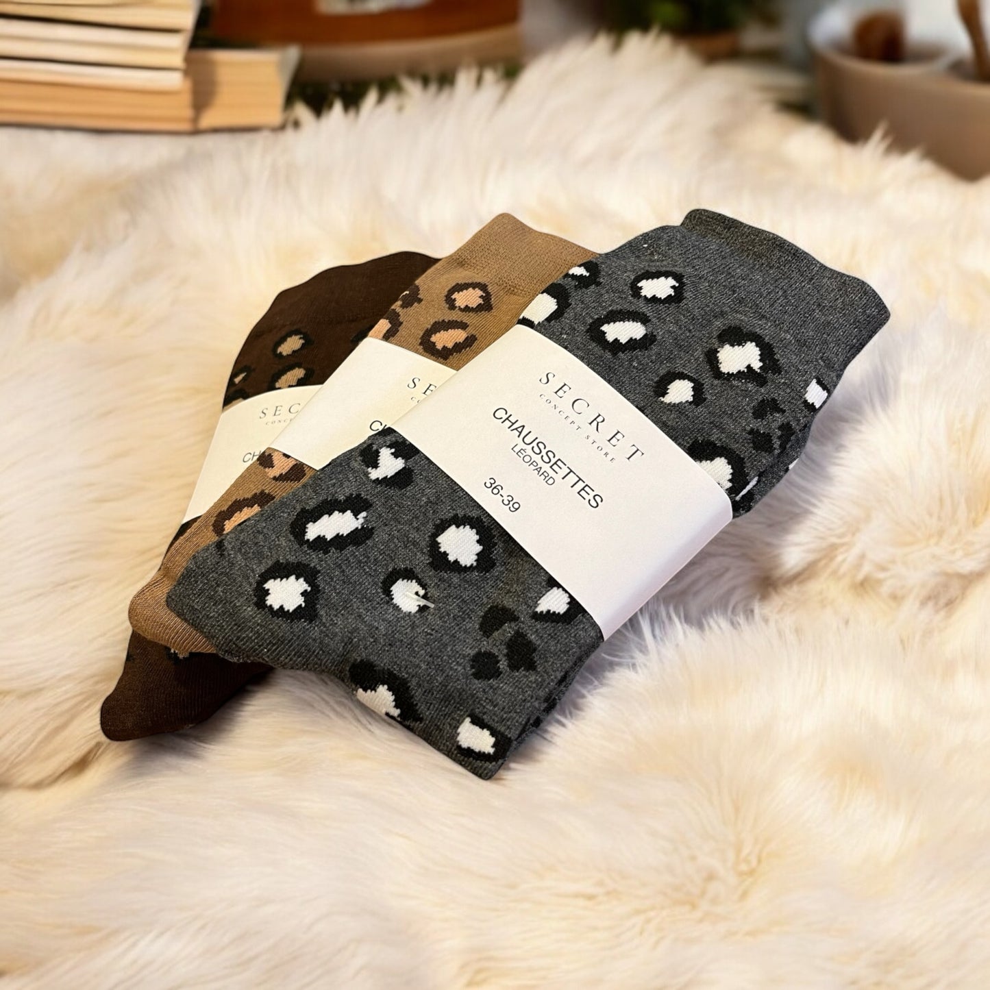 Chaussettes Léopard