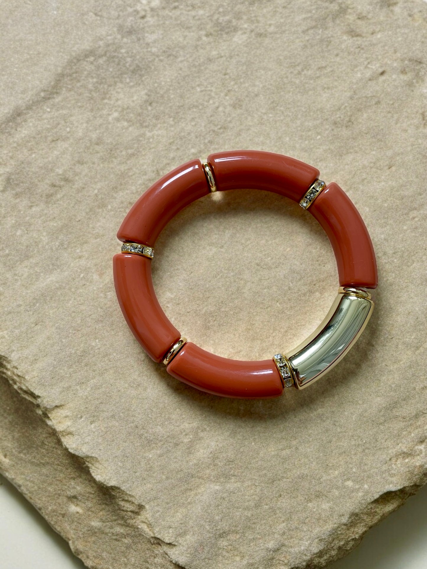 Bracelet Acrylique Camel