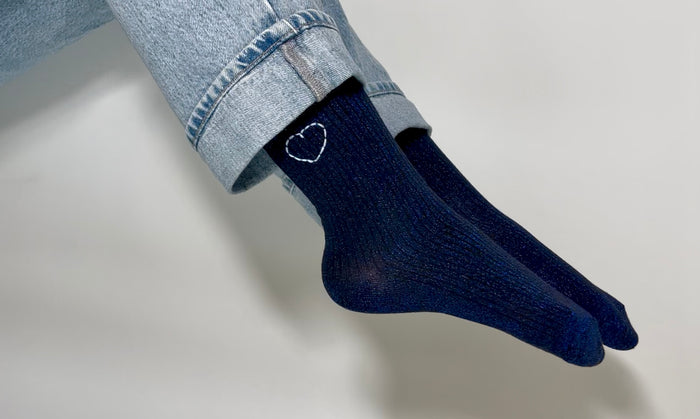 Chaussettes Marines Irisées