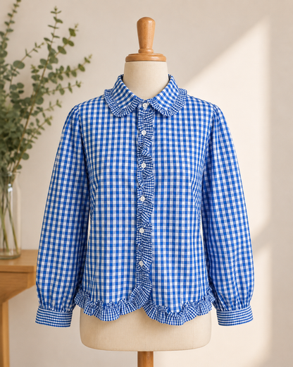 Chemise Louisette de face sur mannequin