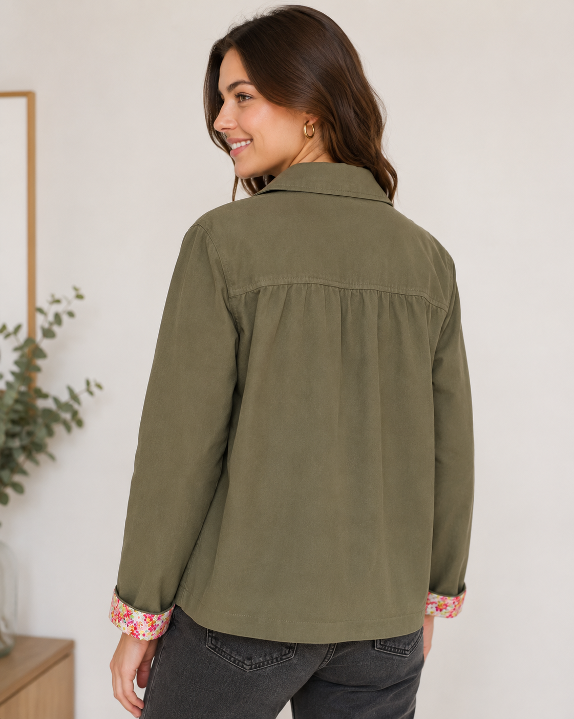 Veste kaki