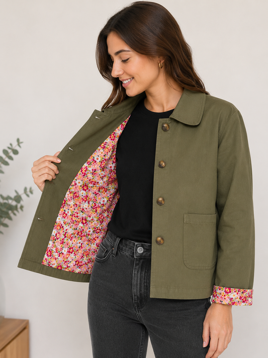 Veste kaki