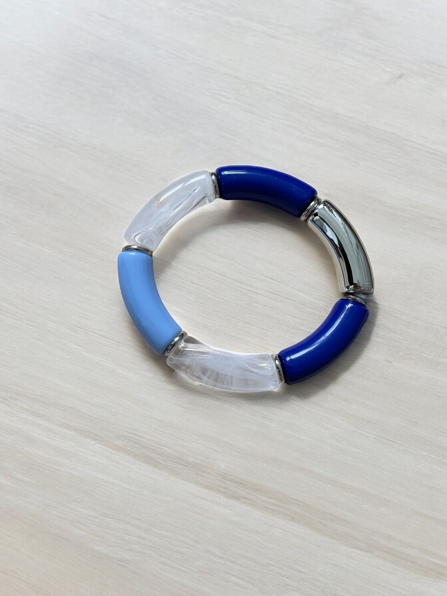 Bracelet Acrylique Marine