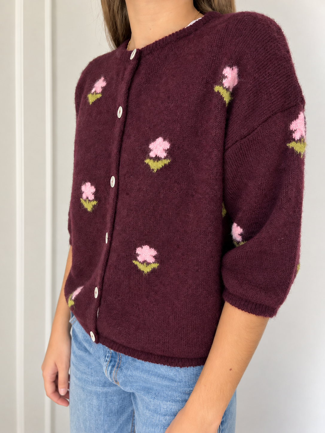 Gilet Prune
