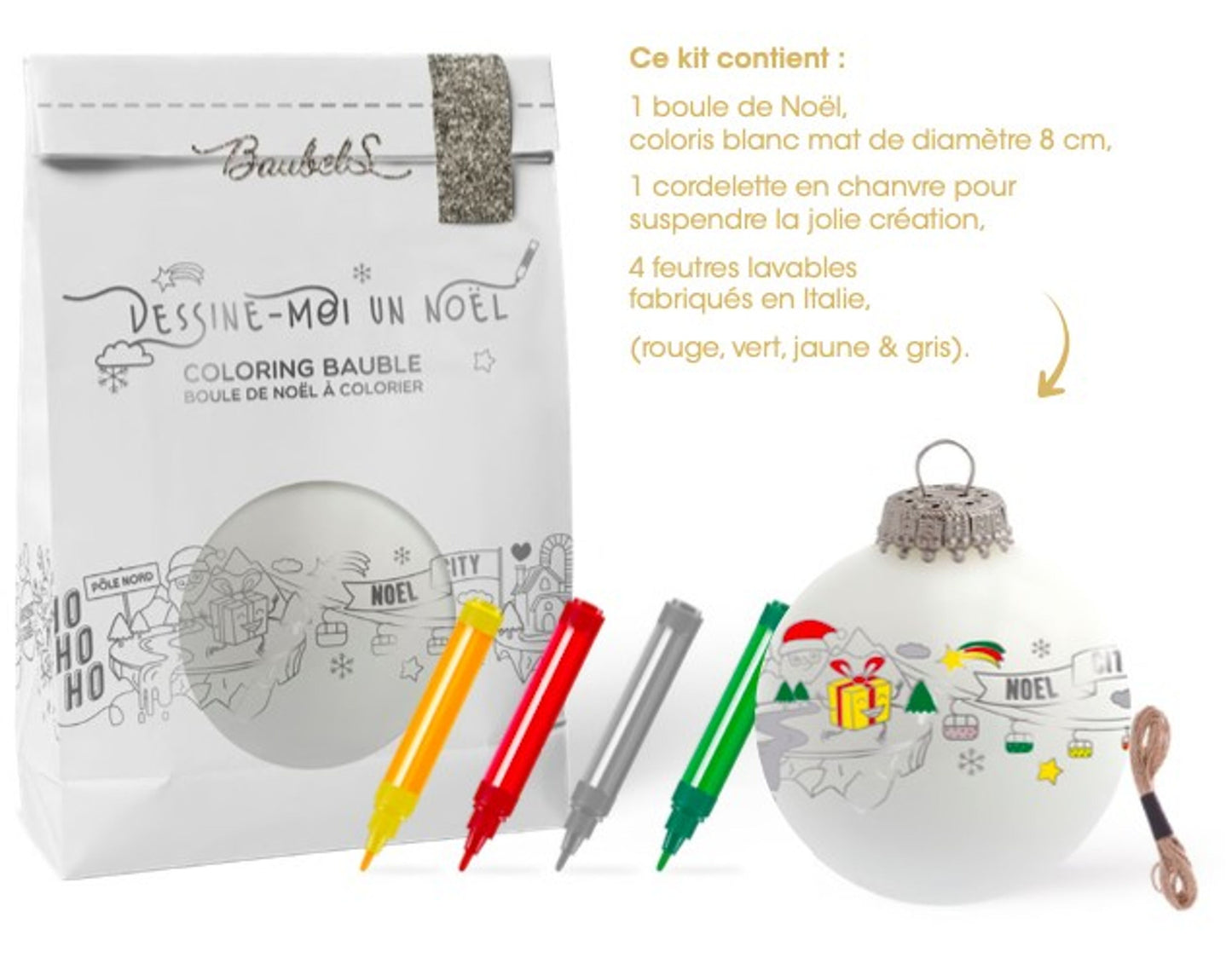 KIT DIY à colorier