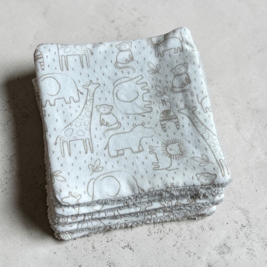 Cotons réutilisables x5