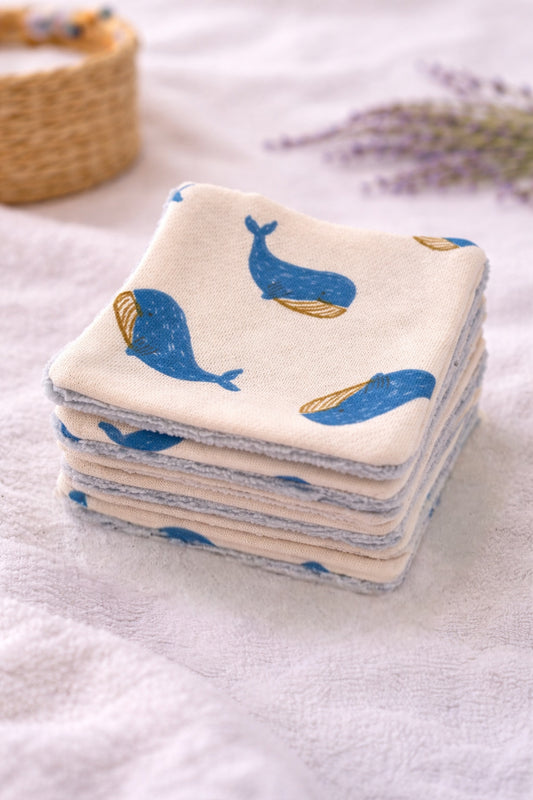 Cotons réutilisables x5