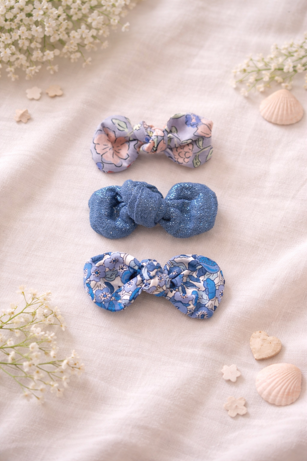 Lot de 3 barrettes